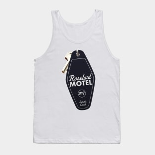 Schitt's Creek Rosebud Motel Key Tag for Room 7, Retro design in black Tank Top